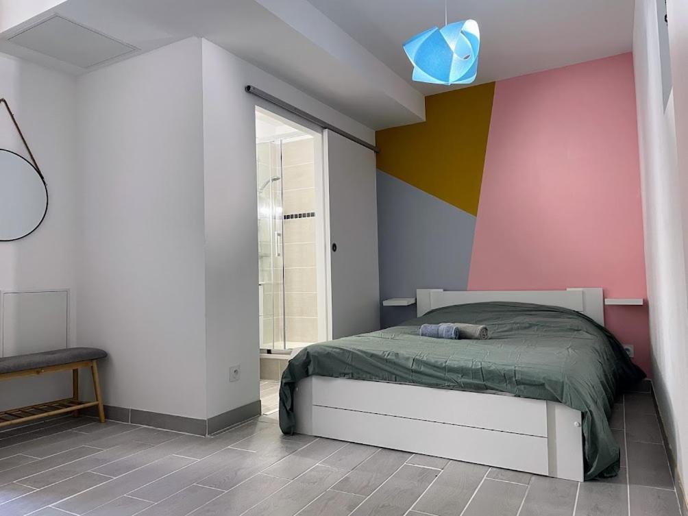 Le Cosy - T2 Avec Petite Cour Dans Centre Historique De Nerac Appartement Buitenkant foto