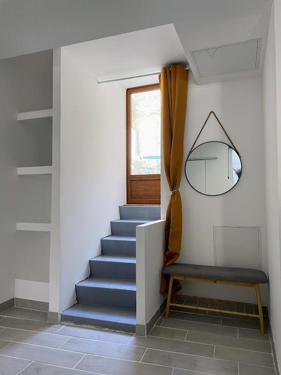 Le Cosy - T2 Avec Petite Cour Dans Centre Historique De Nerac Appartement Buitenkant foto
